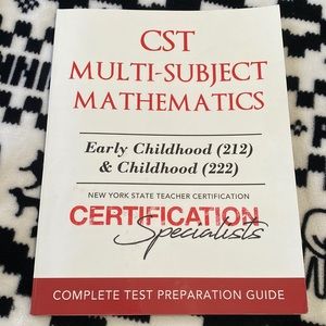 CST nys multi-subject mathematics (early childhood 212 & childhood 222)